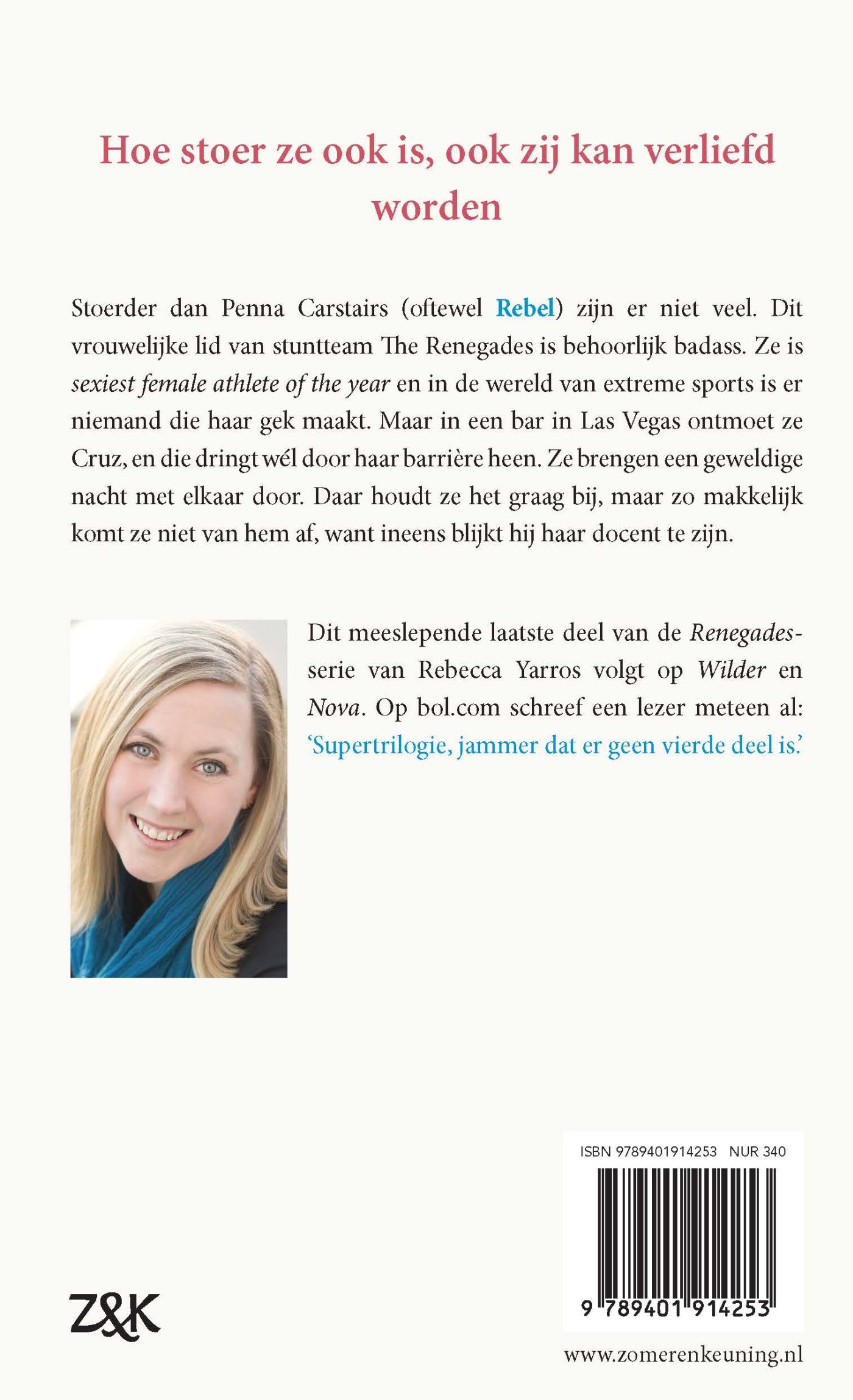 Achterkant van Rebel