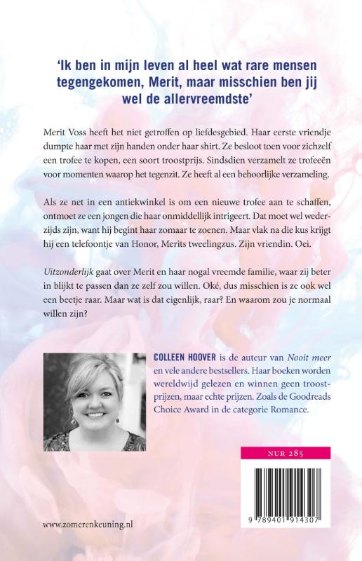 Achterkant van Uitzonderlijk