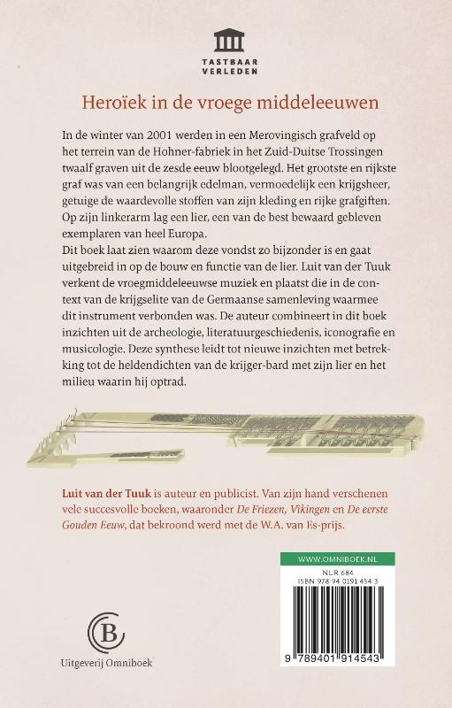 Achterkant van De lier van Trossingen