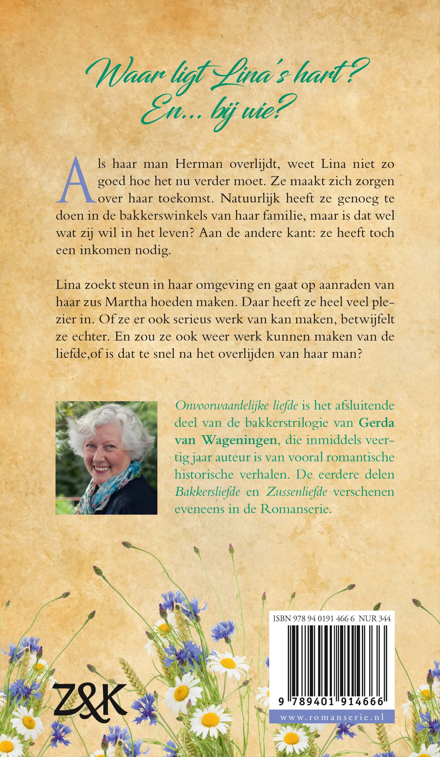 Achterkant van Onvoorwaardelijke liefde
