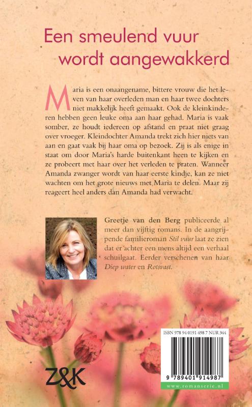 Achterkant van Stil vuur
