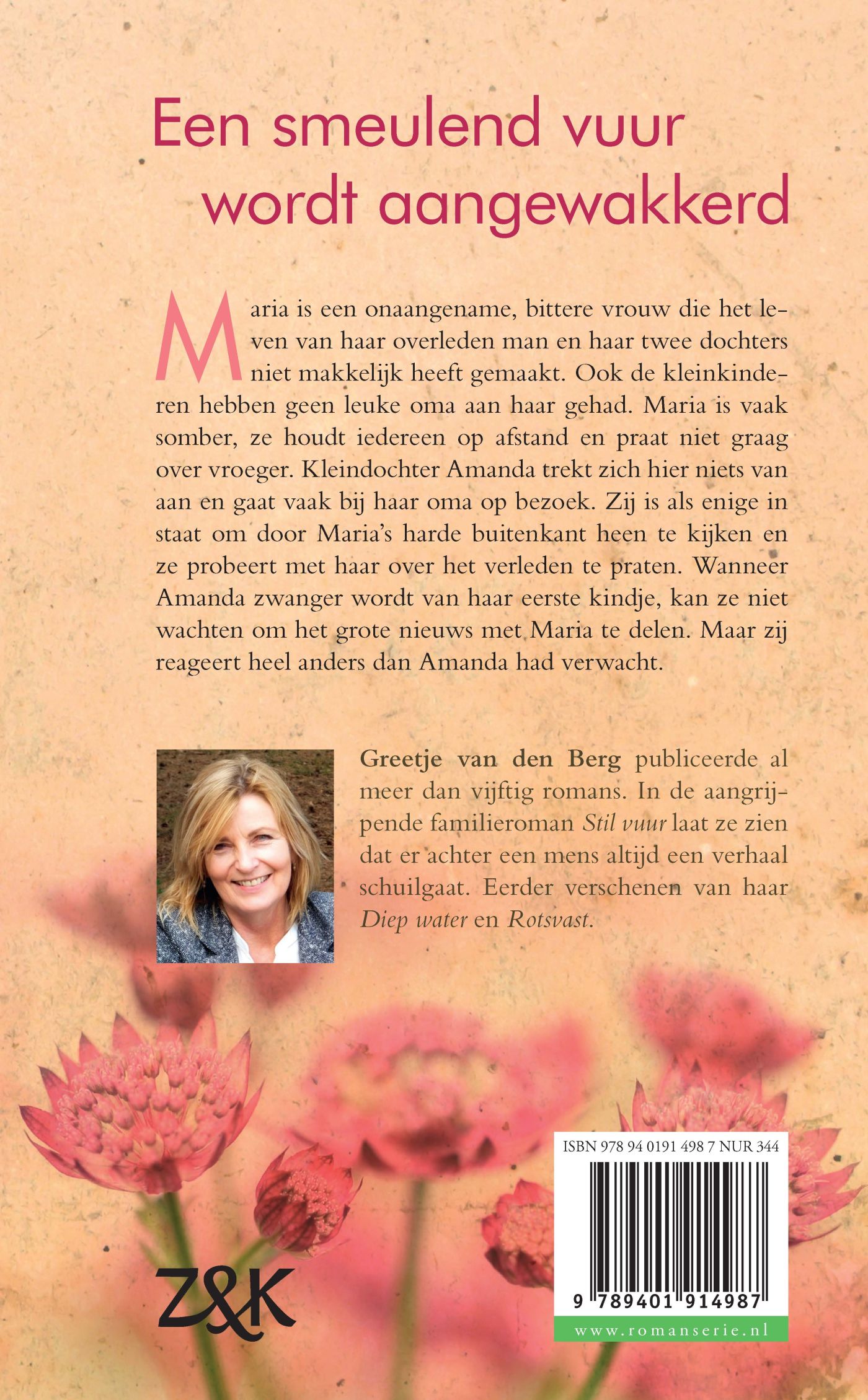 Achterkant van Stil vuur