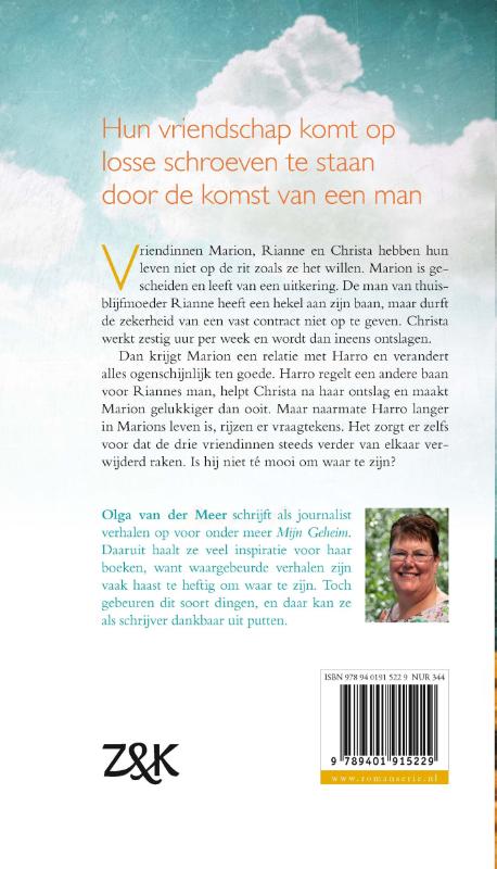 Achterkant van Te mooi om waar te zijn