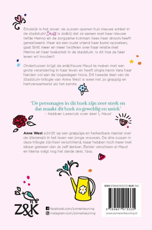 Achterkant van Britt