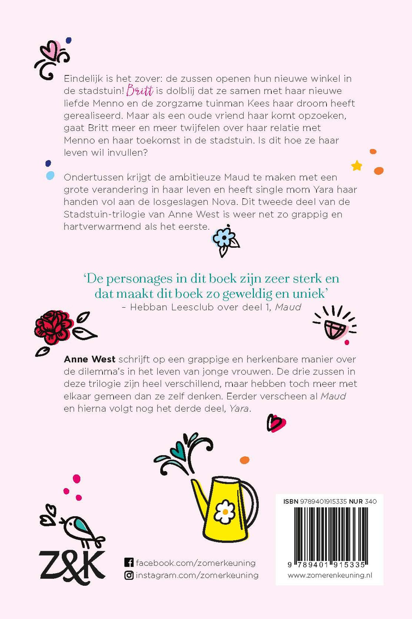 Achterkant van Britt