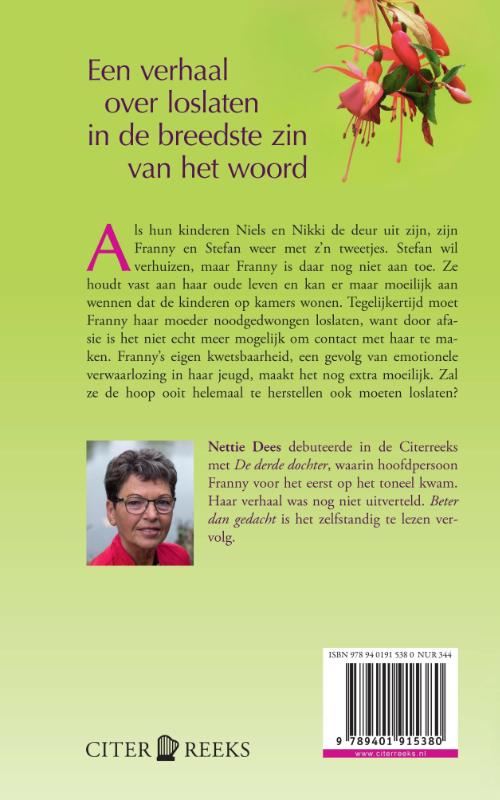 Achterkant van Beter dan gedacht