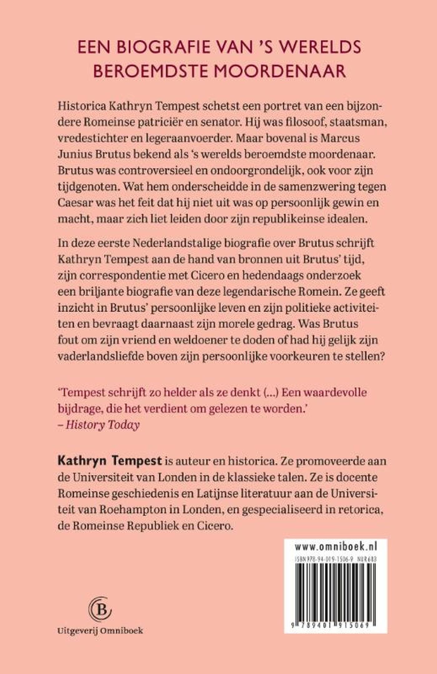 Achterkant van Brutus