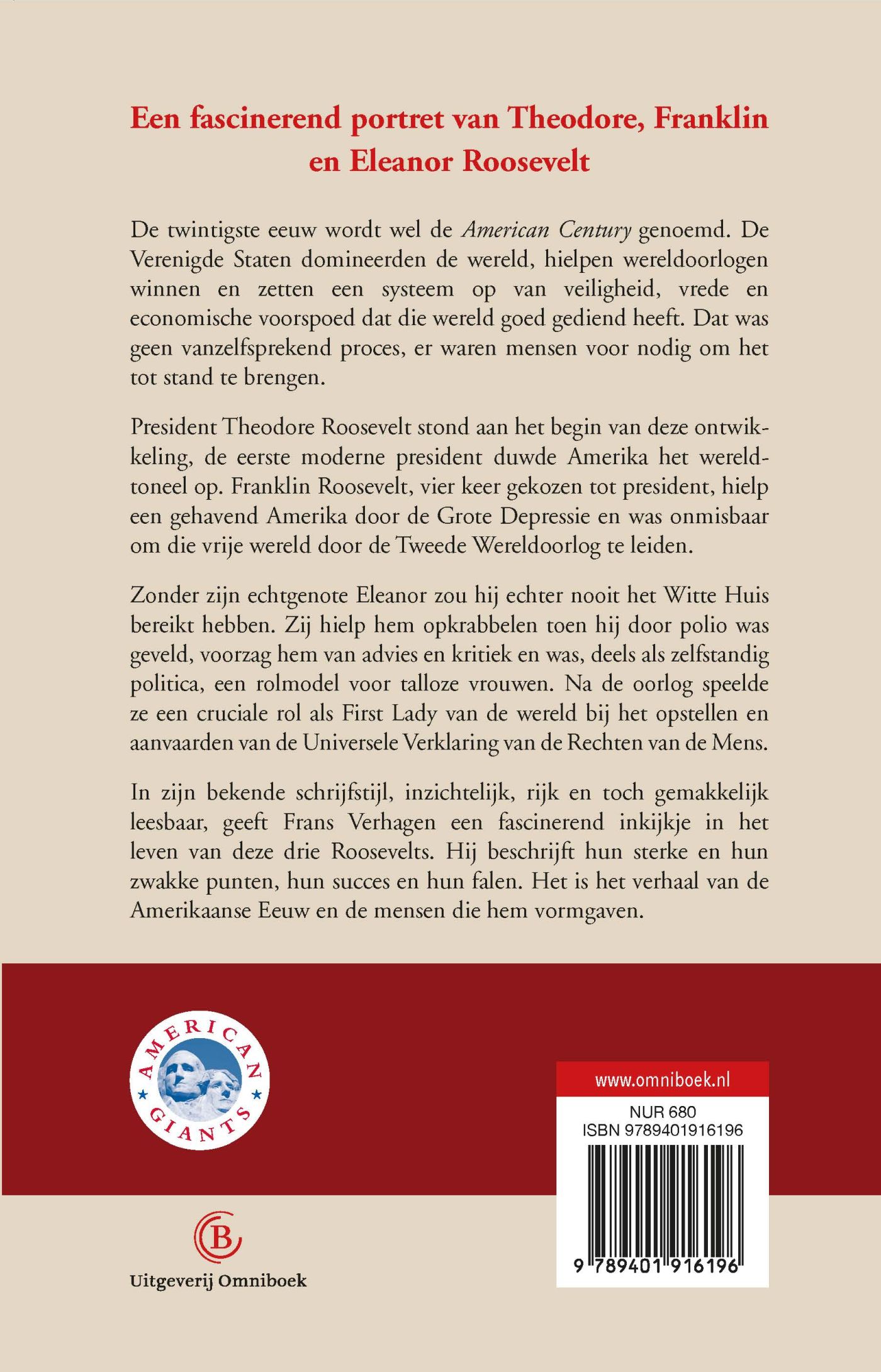 Achterkant van De Roosevelts