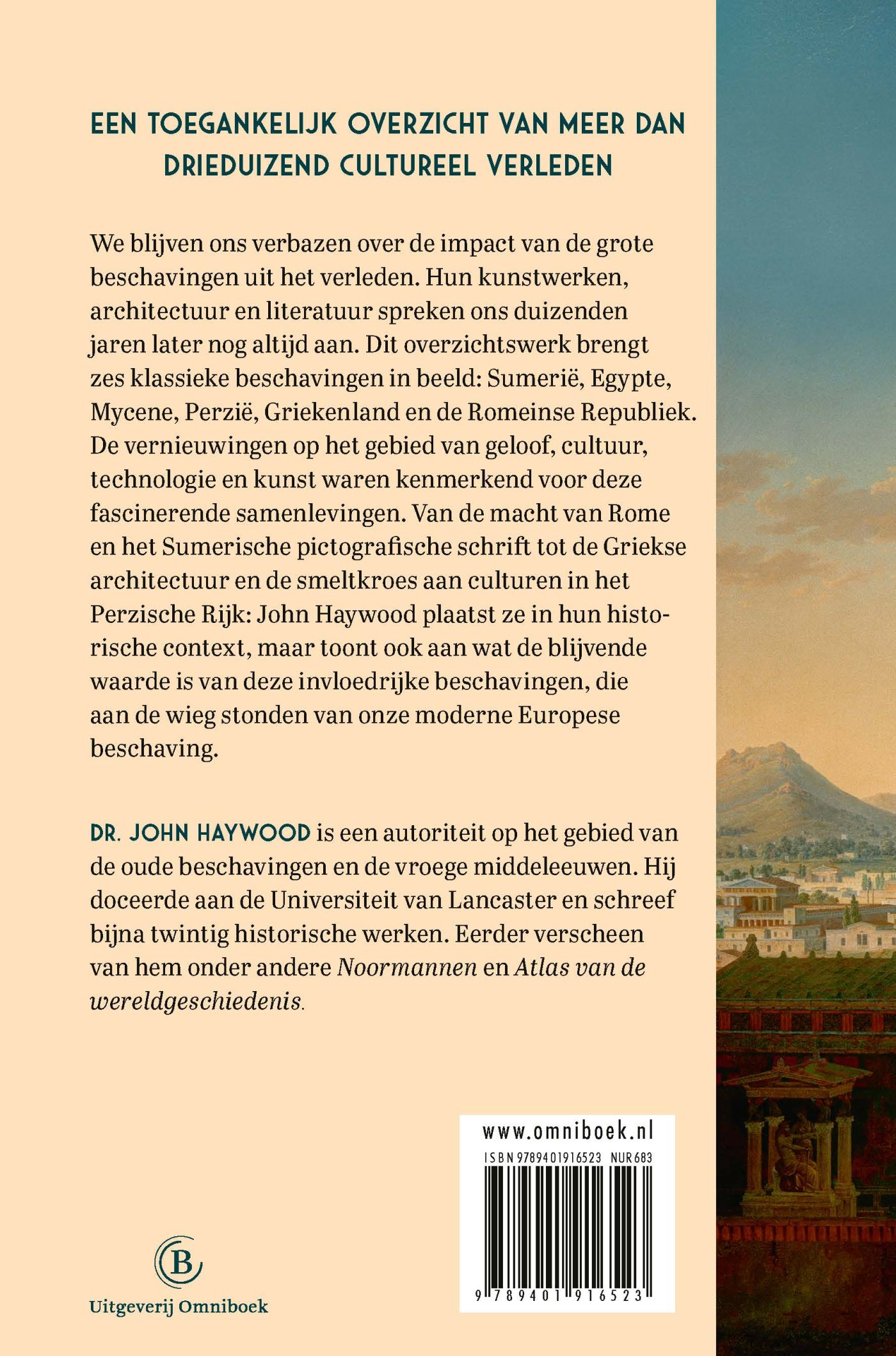Achterkant van De klassieke beschaving