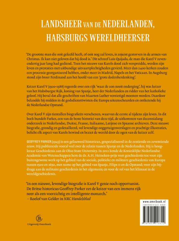 Achterkant van Keizer Karel V