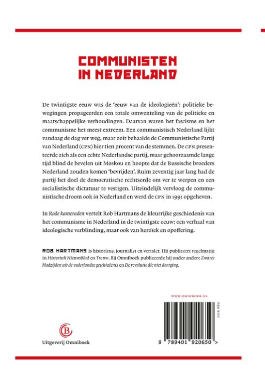 Achterkant van Rode kameraden