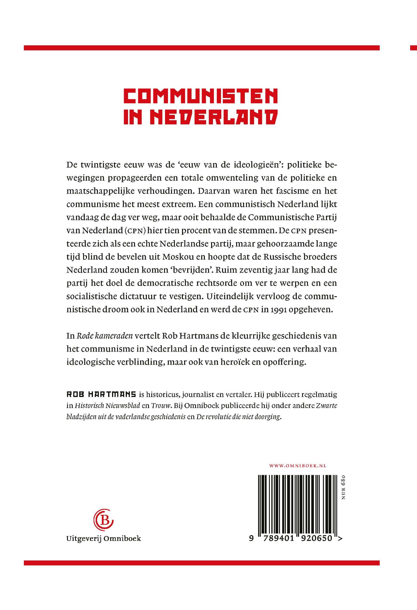 Achterkant van Rode kameraden