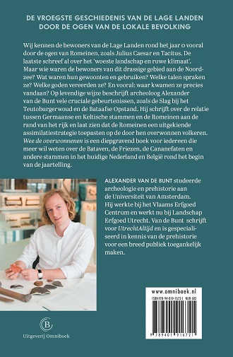 Achterkant van Wee de overwonnenen