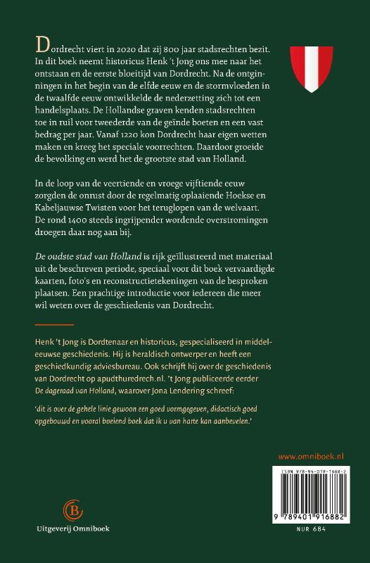 Achterkant van De oudste stad van Holland
