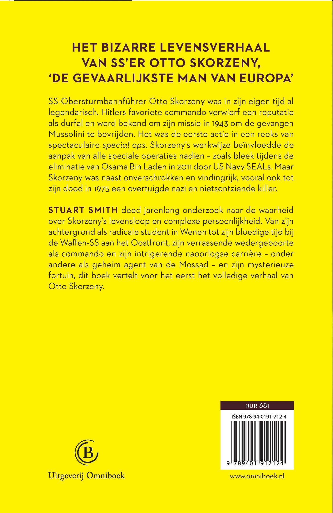 Achterkant van Otto Skorzeny