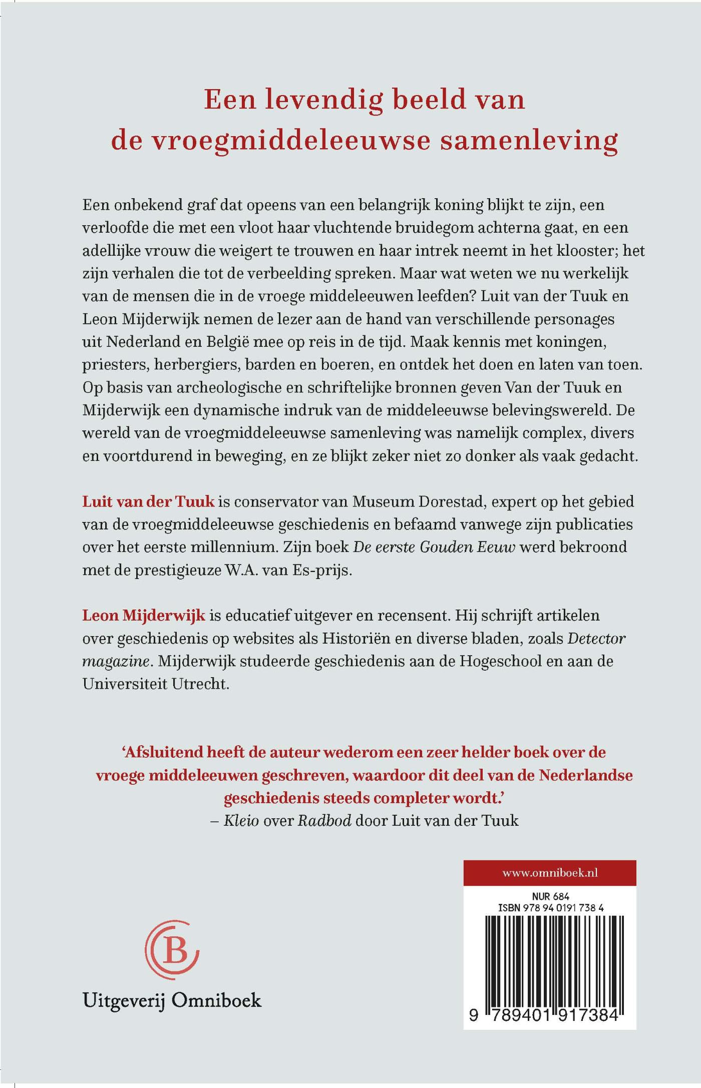 Achterkant van De middeleeuwers