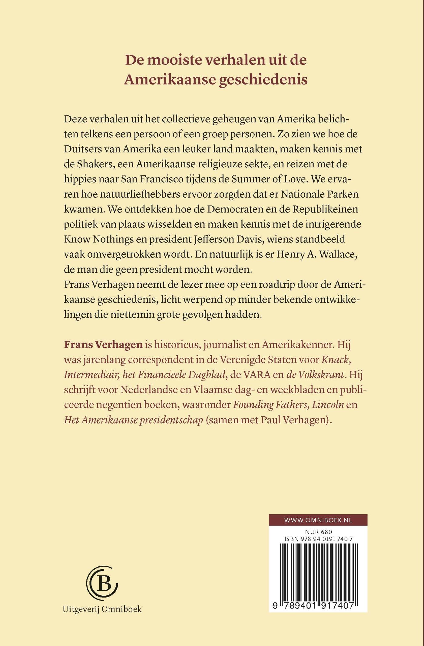 Achterkant van De man die geen president mocht worden