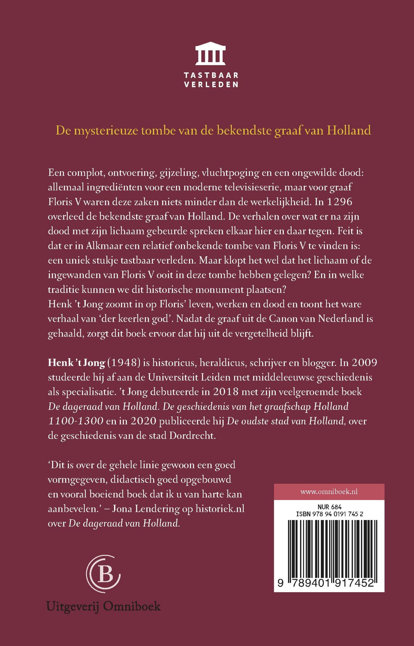 Achterkant van De tombe van Floris V