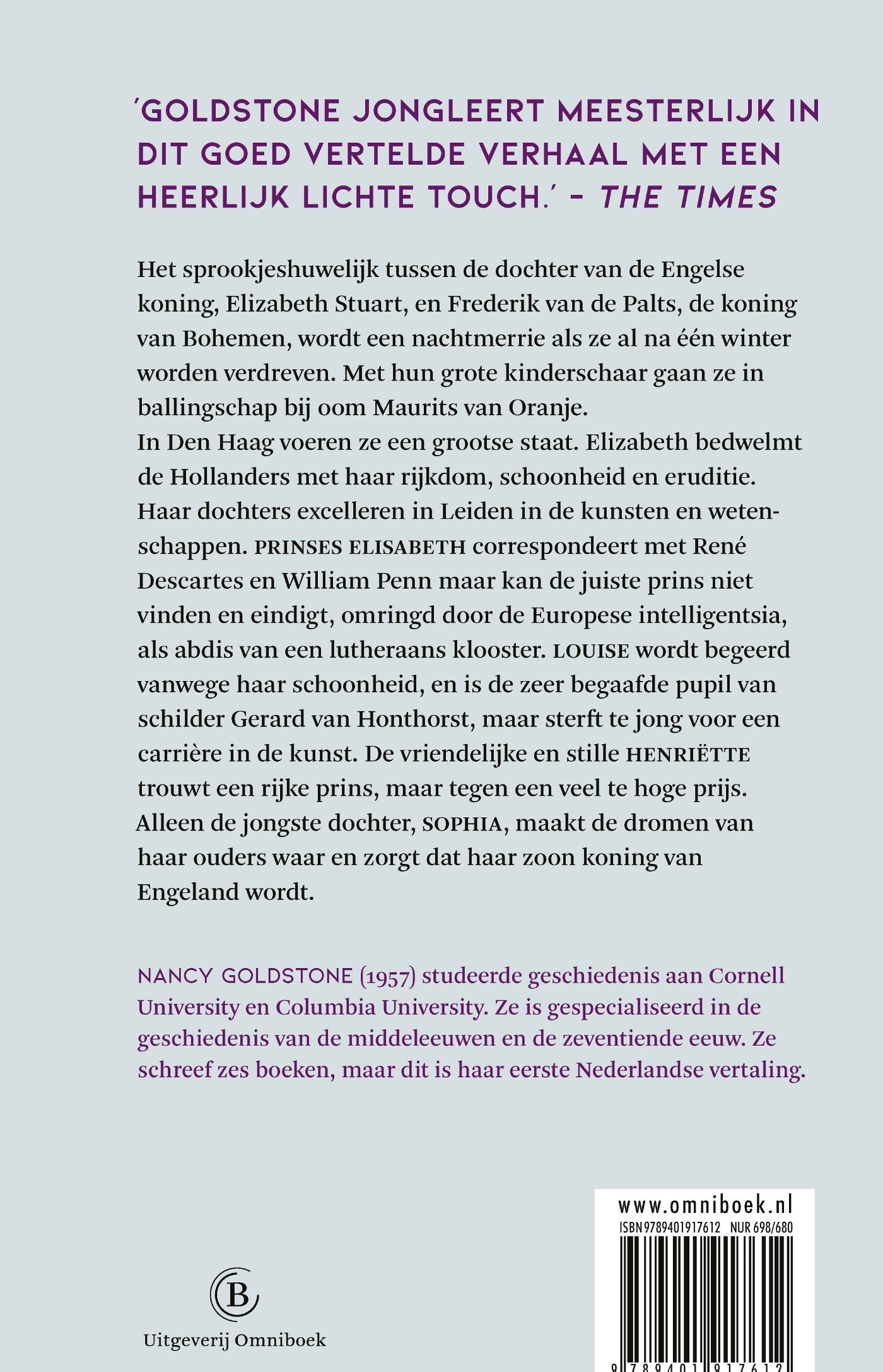 Achterkant van De dochters van de Winterkoningin