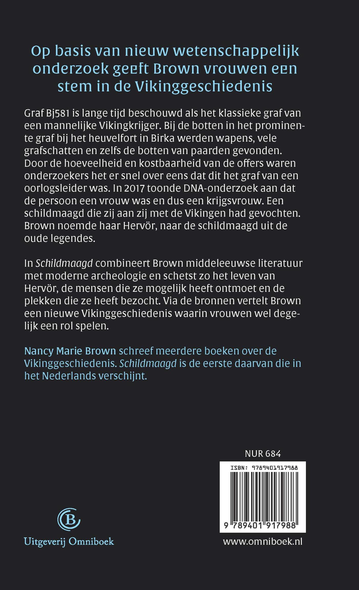 Achterkant van Schildmaagd