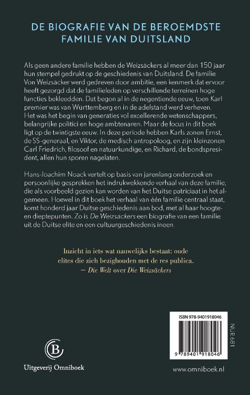 Achterkant van De Weizsäckers