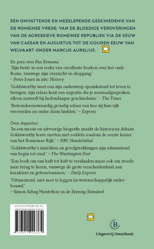 Achterkant van Pax Romana