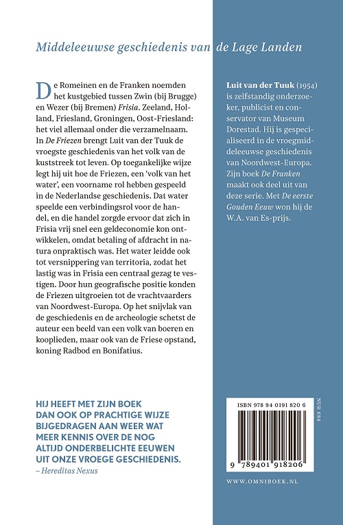 Achterkant van De Friezen
