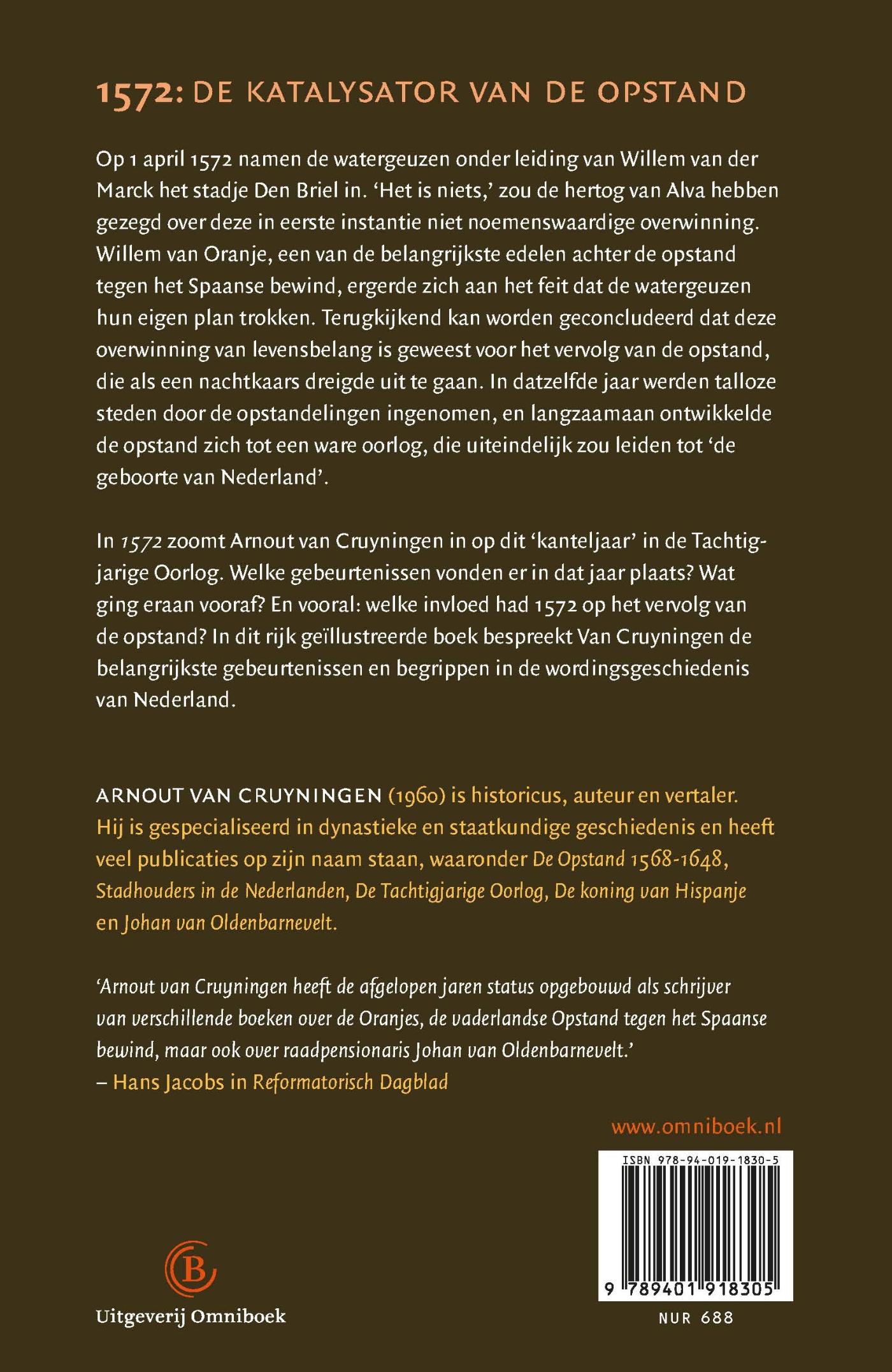 Achterkant van 1572