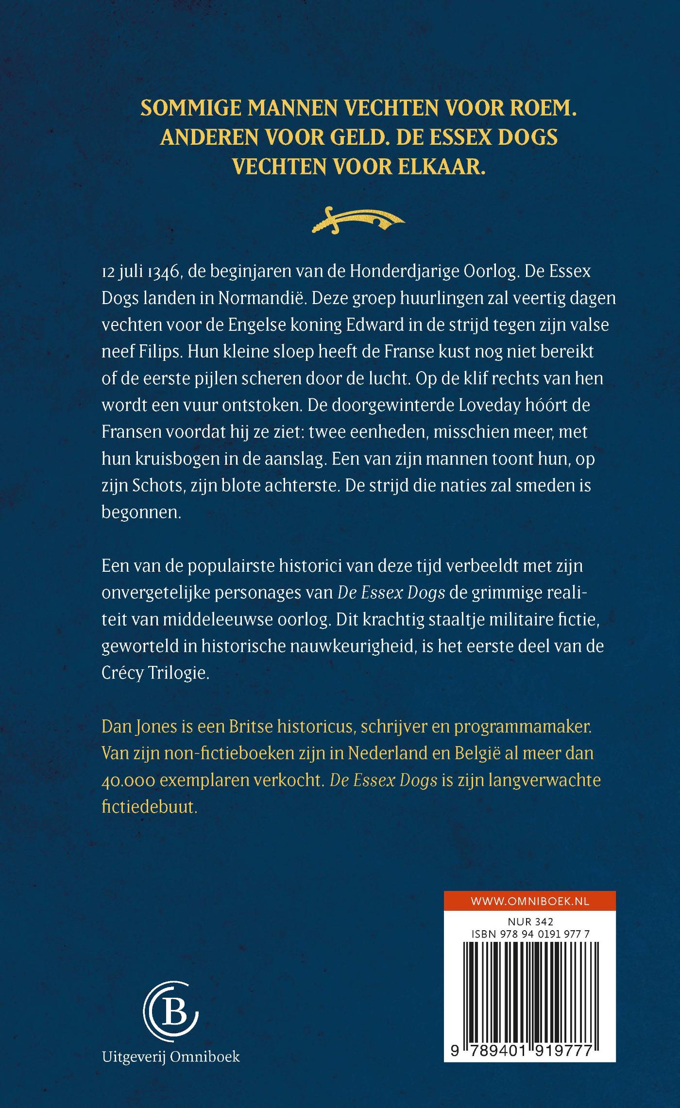 Achterkant van De Essex Dogs