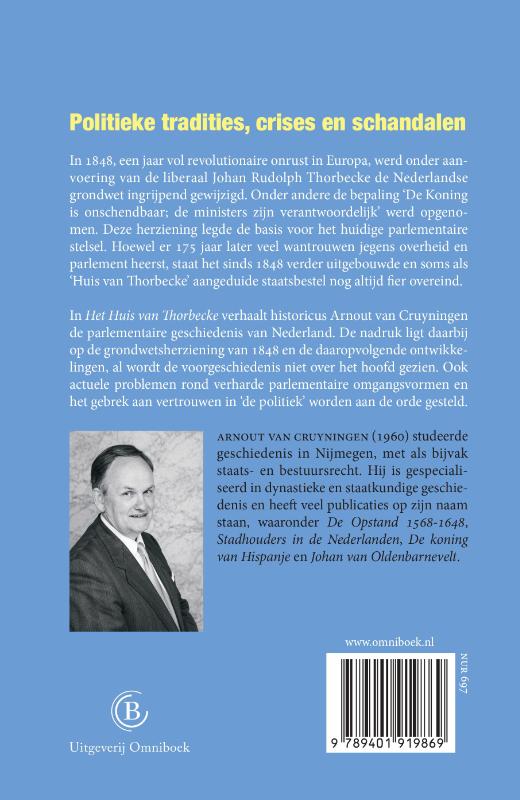 Achterkant van Het Huis van Thorbecke