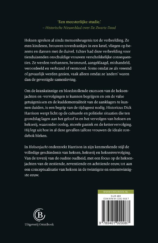 Achterkant van Heksenjacht