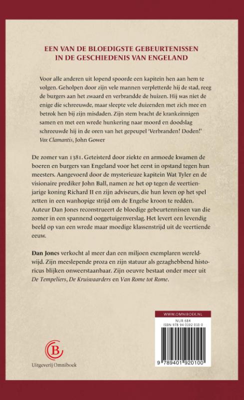 Achterkant van Een bloedige zomer