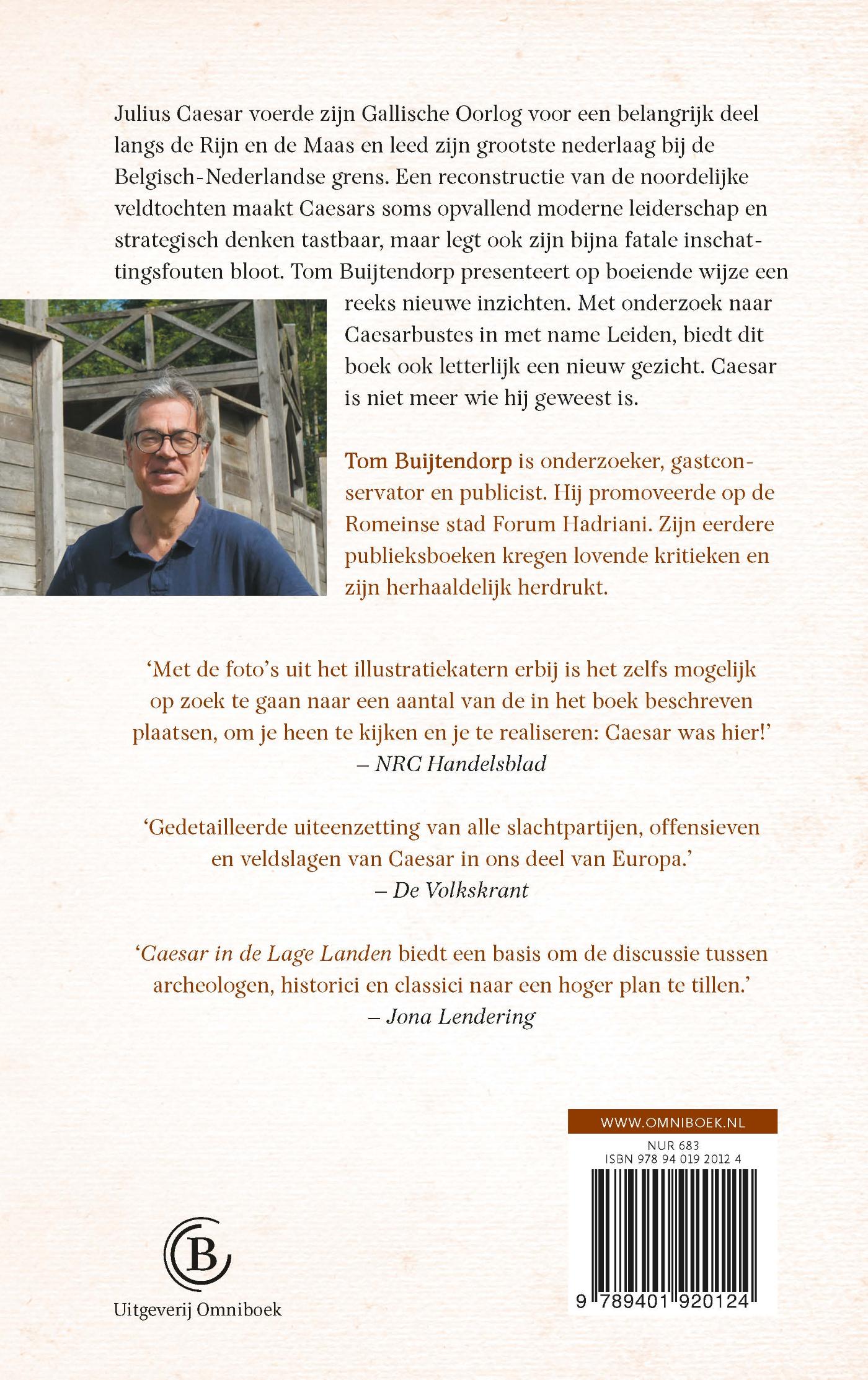 Achterkant van Caesar in de Lage Landen