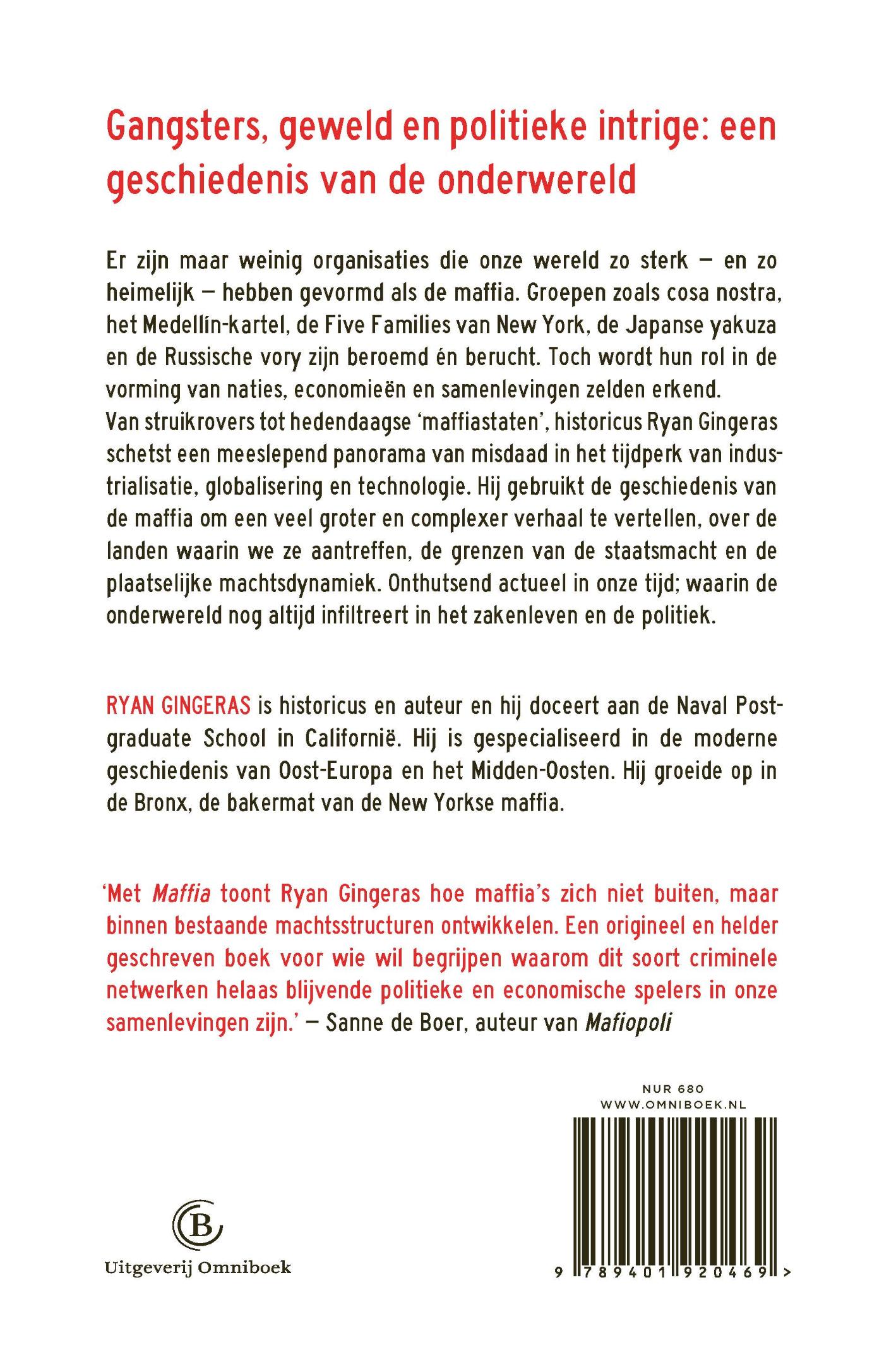 Achterkant van Maffia