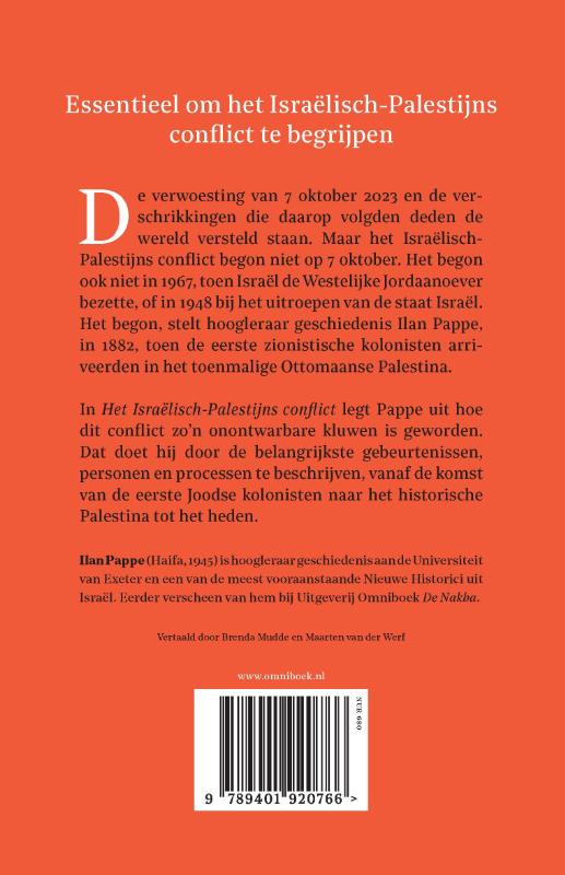 Achterkant van Het Israëlisch-Palestijns conflict