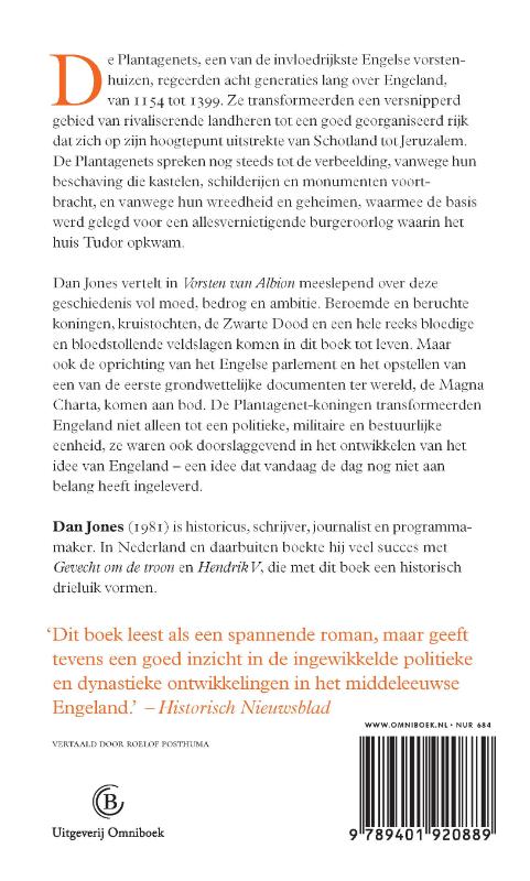 Achterkant van Vorsten van Albion