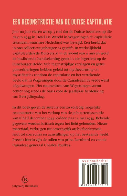 Achterkant van 5 mei 1945