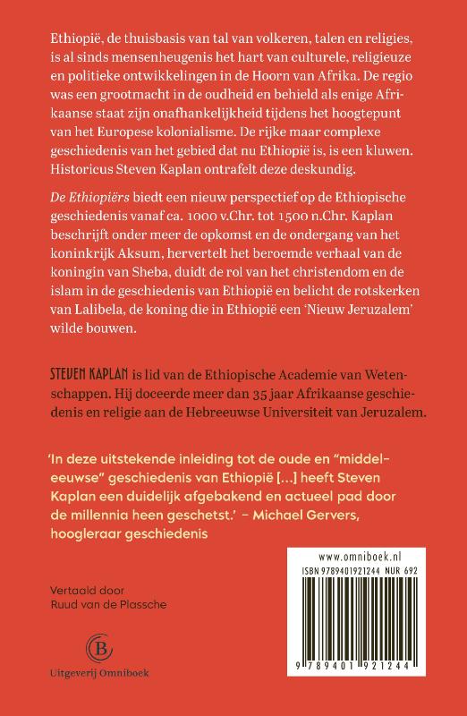 Achterkant van De Ethiopiërs