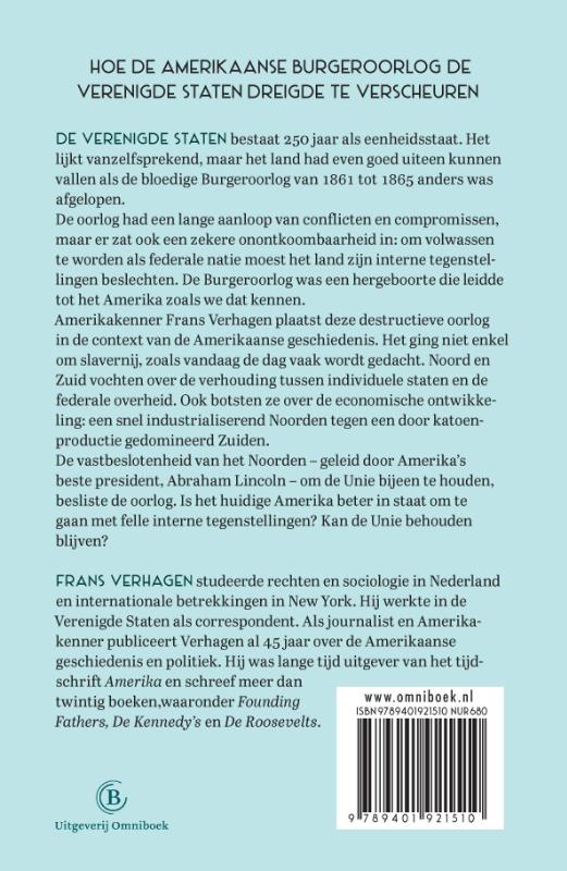 Achterkant van De Amerikaanse Burgeroorlog