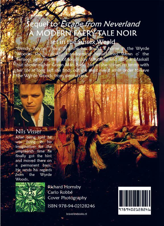 Achterkant van Dance into the Wyrd