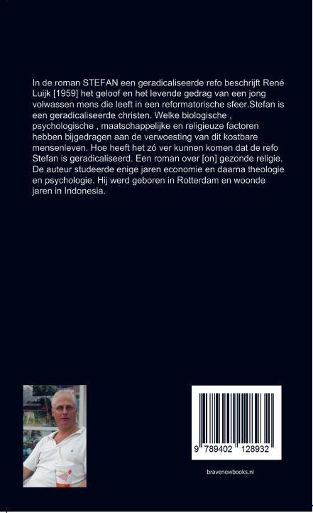 Achterkant van Stefan