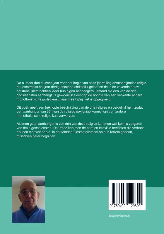 Achterkant van de drie monotheïstische religies