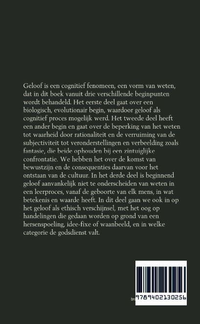 Achterkant van Geloof