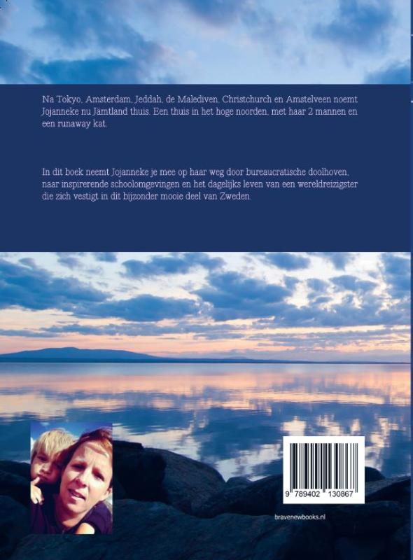 Achterkant van Jo in Jämtland