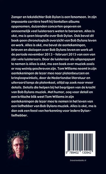 Achterkant van Alles is oké, ma