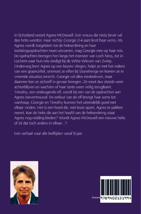 Achterkant van Agnes McDowell