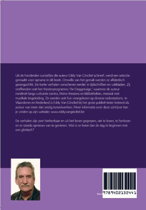 Achterkant van Even zitten