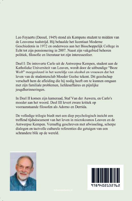 Achterkant van Je ris, je chante et je bois