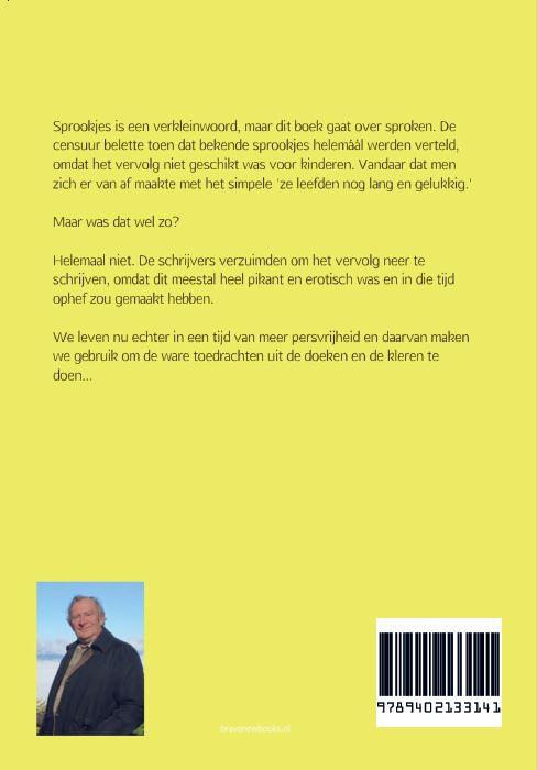 Achterkant van Geen sprookjes maar sproken voor volwassenen