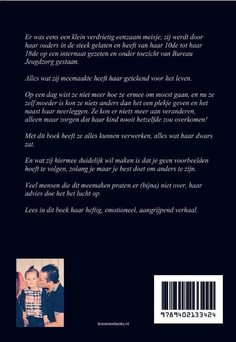 Achterkant van Van internaatmeisje naar trotse mama